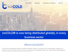 Tablet Screenshot of icecoldtech.com